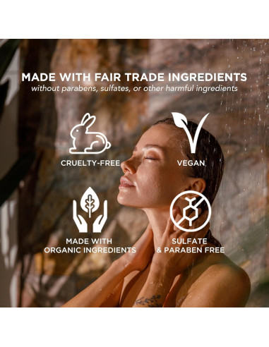 Jabón Vegano Naqee de Pachulí y Naranja - Paquete de 3