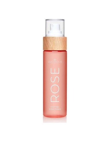 Spray Tonificante Facial COCOSOLIS 160g - Hidratante Rosa Damascena
