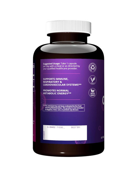 Suplemento Energético Cordyceps MRM CS-4 Vegano 60 Porciones Suplemento Energético Cordyceps MRM CS-4 Vegano 60 Porciones