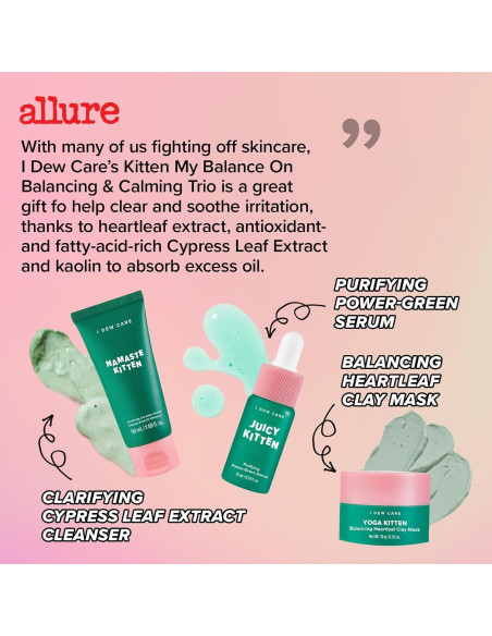 I DEW CARE Set de Cuidado Facial Kitten My Balance On - 3 Piezas I DEW CARE Set de Cuidado Facial Kitten My Balance On - 3 Piezas