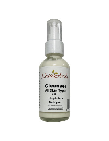 Limpiador Cremoso Orgánico 60ml para Piel Sensible y Seca