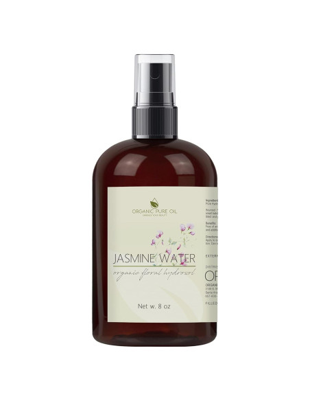 Rocío Facial de Jazmín Organic Pure Oil 226ml Hidrosol Aromaterapia Rocío Facial de Jazmín Organic Pure Oil 226ml Hidrosol Aromaterapia