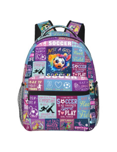 Mochila de Fútbol COOLHERO 40 cm con Bolsillos para Niños