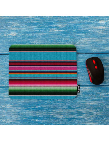 Alfombrilla de Ratón Mugod Antideslizante 24.1x20.1 cm Étnica