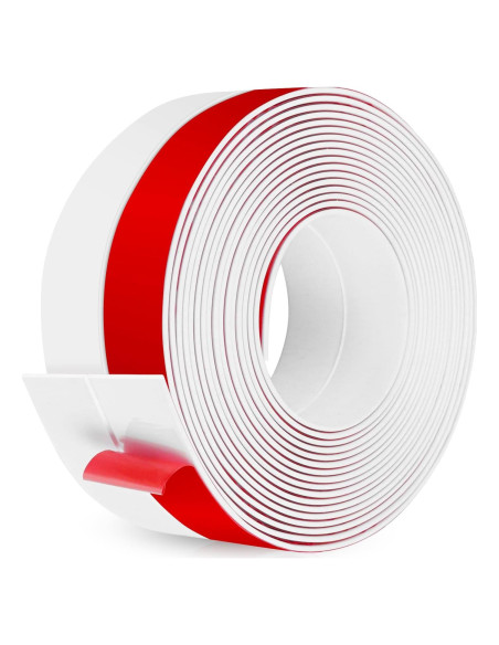 Burlete Autoadhesivo Heonay 5.08 cm x 3.05 m Blanco Burlete Autoadhesivo Heonay 5.08 cm x 3.05 m Blanco