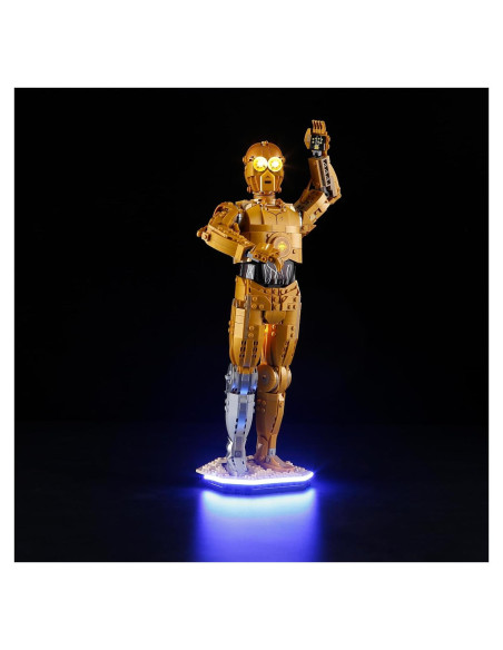 Kit de Iluminación LED LIGHTAILING para Lego 75398 C-3PO Kit de Iluminación LED LIGHTAILING para Lego 75398 C-3PO