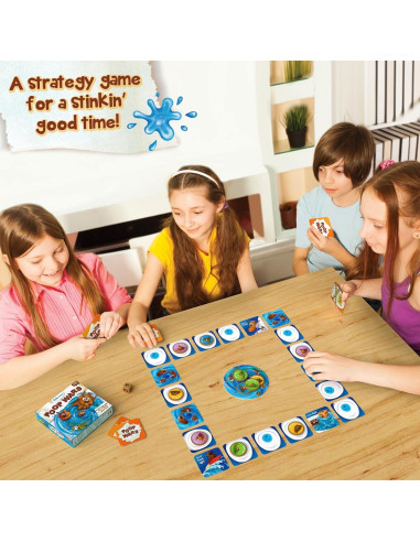 Juego de Cartas Skillmatics Guerras de Popó - Diversión para 2-4 Jugadores