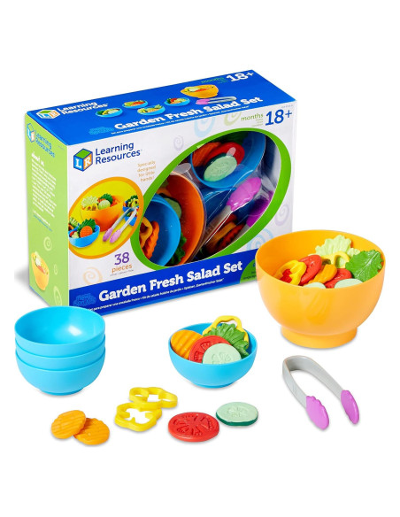 Conjunto de Ensalada Fresca Learning Resources - 38 Piezas Conjunto de Ensalada Fresca Learning Resources - 38 Piezas