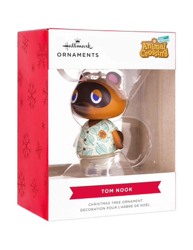 Adorno Navideño Tom Nook Hallmark 3.18x6.99 cm para Árbol
