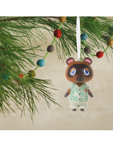 Adorno Navideño Tom Nook Hallmark 3.18x6.99 cm para Árbol