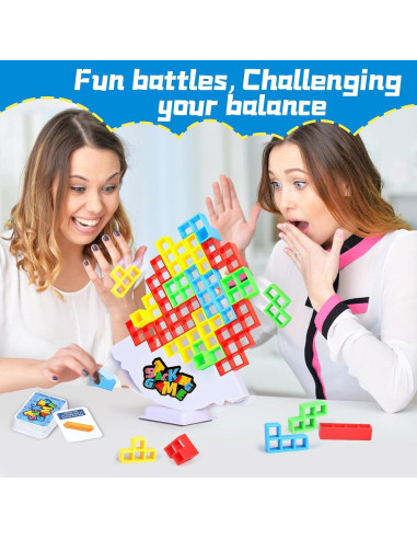 Juego de Apilamiento 64PCS BBnote - Juguete de Equilibrio