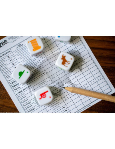 Juego de Dados Yahtzee Edición de Viaje Parques Nacionales