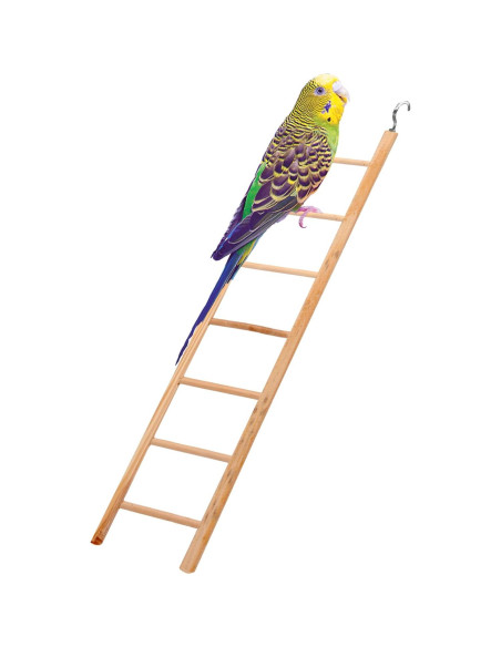 Escalera de Madera para Aves Penn-Plax 7 Pasos 37 cm Escalera de Madera para Aves Penn-Plax 7 Pasos 37 cm