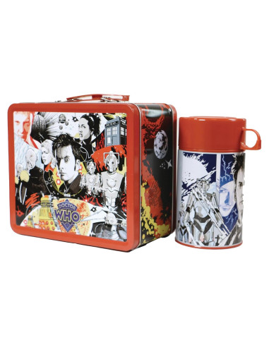 Caja de Almuerzo Dr. Who Surreal Entertainment con Contenedor
