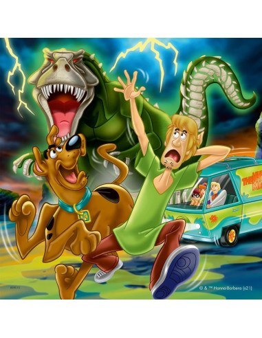 Rompecabezas Ravensburger Scooby Doo 3x49 Piezas para Niños