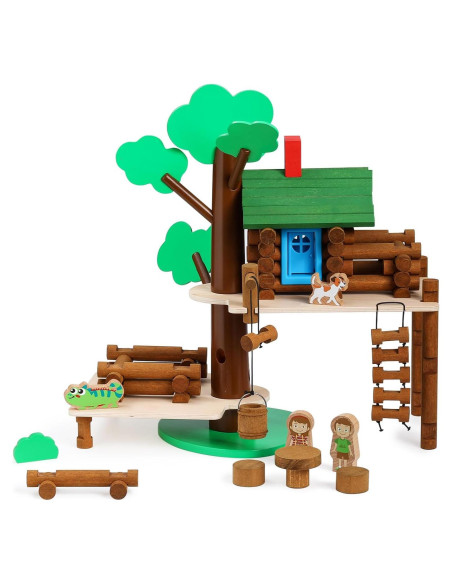 Juego de Construcción Casa en el Árbol SainSmart Jr. 2 Niveles Juego de Construcción Casa en el Árbol SainSmart Jr. 2 Niveles