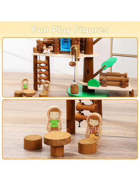 Juego de Construcción Casa en el Árbol SainSmart Jr. 2 Niveles Juego de Construcción Casa en el Árbol SainSmart Jr. 2 Niveles