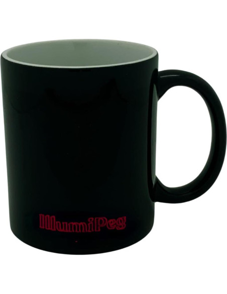 Taza IllumiMug 320 ml Cerámica Cambia Color Calor Letra E Taza IllumiMug 320 ml Cerámica Cambia Color Calor Letra E