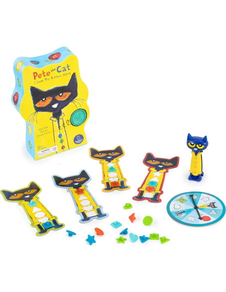 Juego de mesa Pete el Gato - Habilidades motoras y colores Juego de mesa Pete el Gato - Habilidades motoras y colores