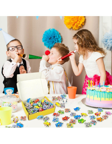 Vileafy 50 Coches y Aviones de Retroceso para Niños 3-5 Años