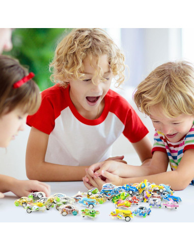 Vileafy 50 Coches y Aviones de Retroceso para Niños 3-5 Años