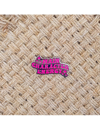 Pin de Esmalte Energía Personaje Principal - 2.79 cm - SKYFENGCN