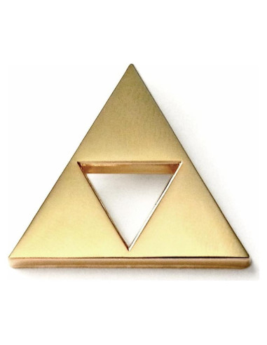 Pin de Solapa Triangular Pinsanity Dorado 2.54 cm