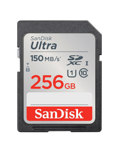 Tarjeta de Memoria SanDisk 256GB Ultra SDXC UHS-I C10 U1