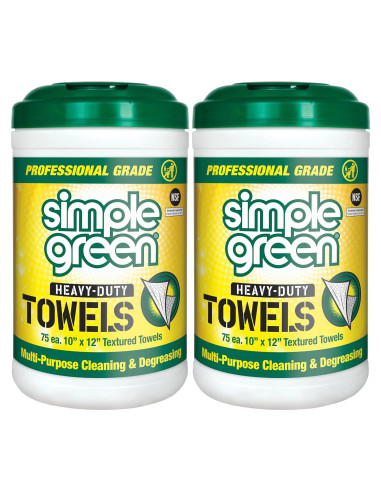 Toallas de limpieza profesional Simple Green 75 unidades