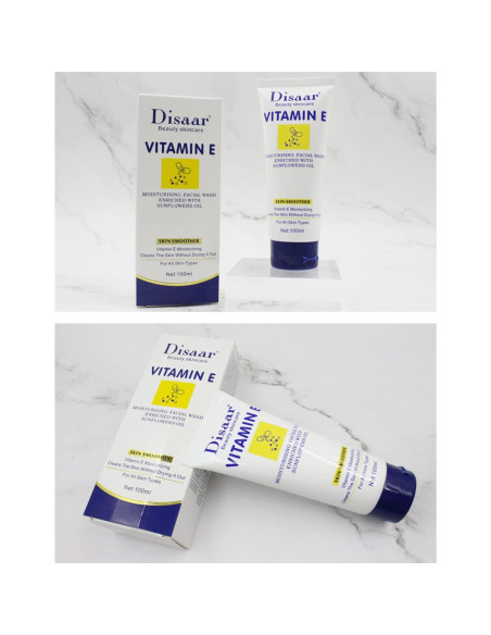 Espuma Limpiadora Facial DISAAR Belleza 100ml Vitamina E Espuma Limpiadora Facial DISAAR Belleza 100ml Vitamina E