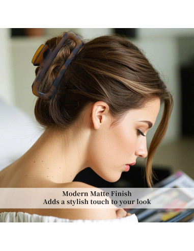 Clips de Garra para Cabello Markuii 12.7 cm Irrompibles 2 Pzas