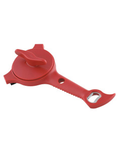 Abrebotellas Multiusos Kuhn Rikon 5-en-1 Rojo 12.7x25.4cm