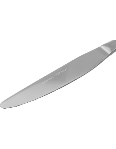 Juego de 12 Cuchillos de Cena Acero Inoxidable Amazon Basics