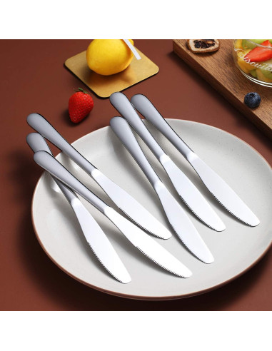 Juego de 6 cuchillos de cena Berglander de acero inoxidable 20.1 cm