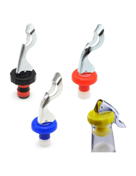 Tapones para Vino M MUGIT Reutilizables Silicona 4 Colores Tapones para Vino M MUGIT Reutilizables Silicona 4 Colores