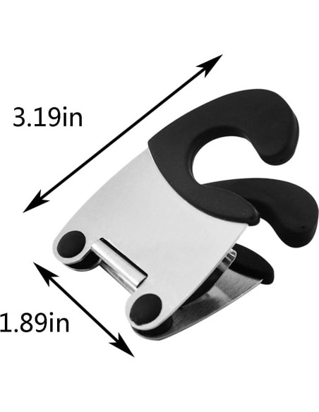 Soporte para Cucharas Antideslizante Forieru - 4 Piezas Acero Inoxidable Soporte para Cucharas Antideslizante Forieru - 4 Piezas Acero Inoxidable