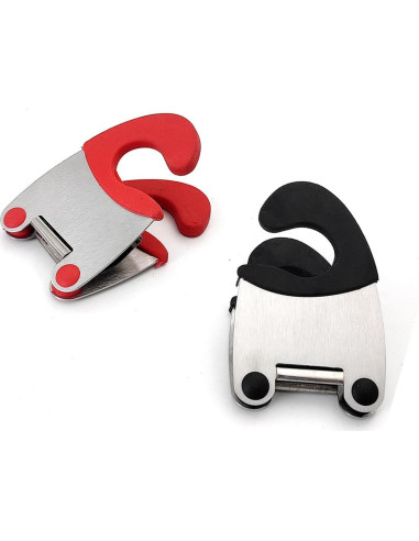 Soporte para Cucharas Antideslizante Forieru - 4 Piezas Acero Inoxidable