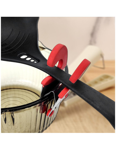 Soporte para Cucharas Antideslizante Forieru - 4 Piezas Acero Inoxidable