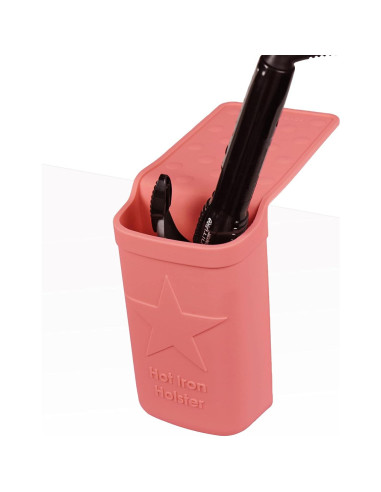 Soporte para Plancha Caliente Holster de Silicona Coral 5 kg