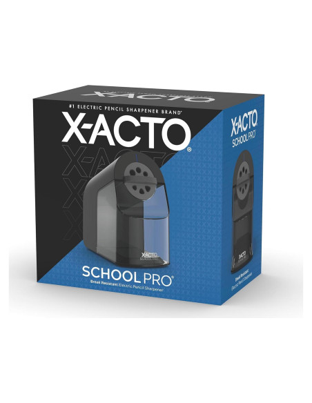 Sacapuntas Eléctrico X-ACTO SchoolPro, Negro, 1 Cuenta Sacapuntas Eléctrico X-ACTO SchoolPro, Negro, 1 Cuenta