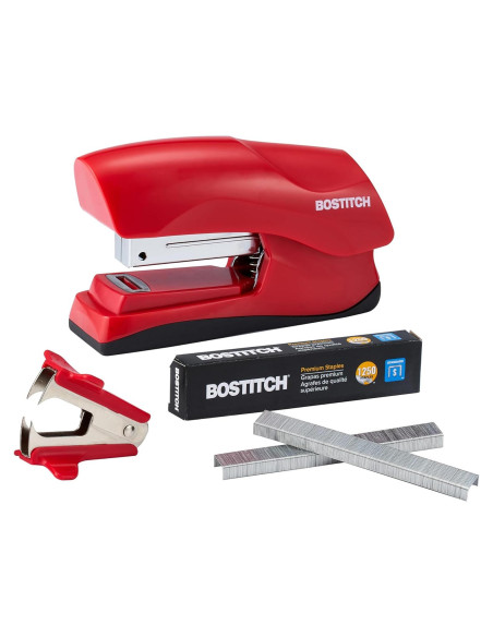Grapadora Bostitch Roja Pesada 40 Hojas + 1250 Grapas Grapadora Bostitch Roja Pesada 40 Hojas + 1250 Grapas