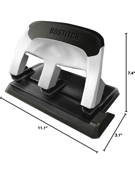 Perforadora Bostitch Office EZ Squeeze 3 Agujeros 40 Hojas Perforadora Bostitch Office EZ Squeeze 3 Agujeros 40 Hojas