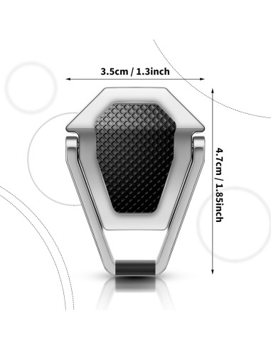 Soporte de Teclado Plegable Konohan de Aluminio 4 Piezas Plata