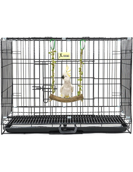 Soporte de Columpio para Aves KeaJuidy 20.1x17.8 cm Soporte de Columpio para Aves KeaJuidy 20.1x17.8 cm