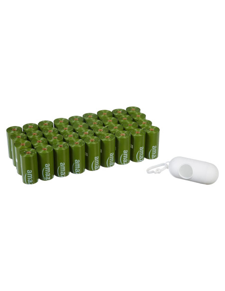 Bolsas de Excremento para Perros Amazon Basics 540 Unidades Bolsas de Excremento para Perros Amazon Basics 540 Unidades