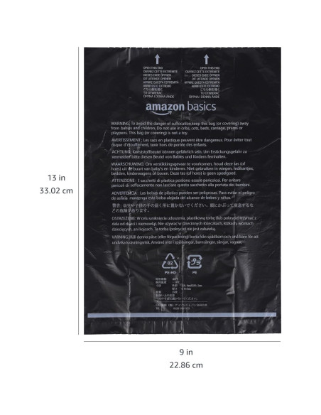 Bolsas de Excremento para Perros Amazon Basics 900 Unidades Bolsas de Excremento para Perros Amazon Basics 900 Unidades