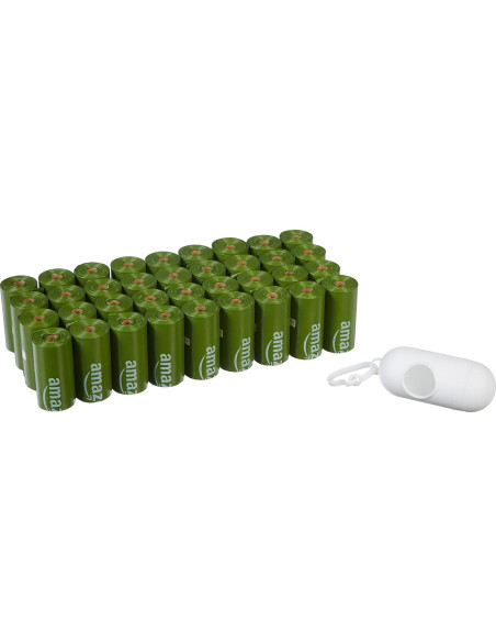 Bolsas de Excremento para Perros Amazon Basics 540 Unidades Bolsas de Excremento para Perros Amazon Basics 540 Unidades