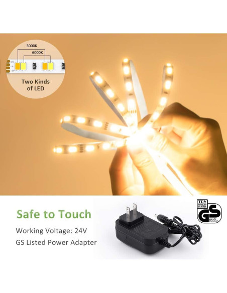 Tira LED Novostella 6m Dimmable 3000K-6500K con Control Remoto Tira LED Novostella 6m Dimmable 3000K-6500K con Control Remoto