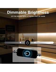 Tira LED COB 5M Pandery Blanco Cálido 2700K Regulable 2