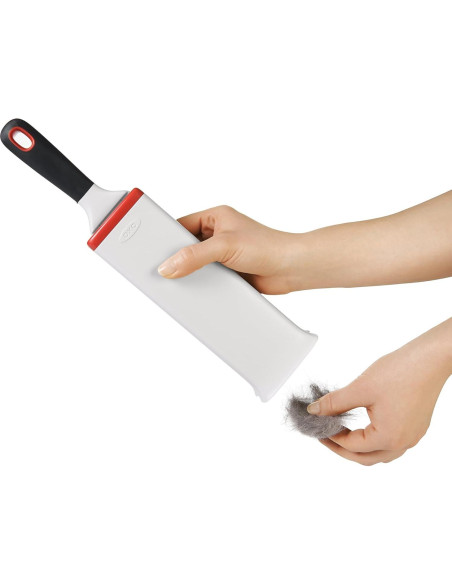 Cepillo Quitapelusas OXO FurLifter Blanco con Base Autolimpiante Cepillo Quitapelusas OXO FurLifter Blanco con Base Autolimpiante